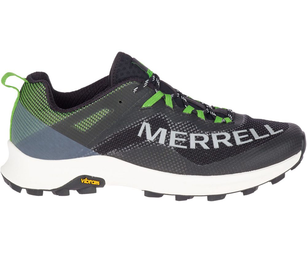 Tenis Homem - Merrell Mtl Long Sky - Pretas/Verdes - PHF086721